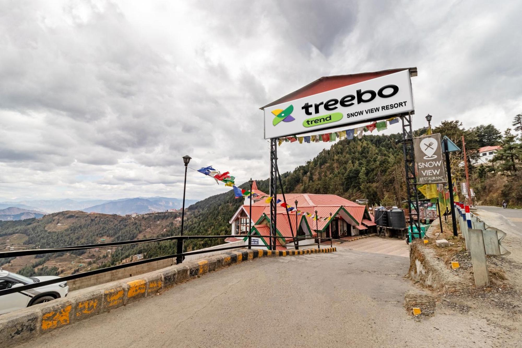 Treebo Snow View Resort Kufri With Mountain View Shimla Eksteriør billede